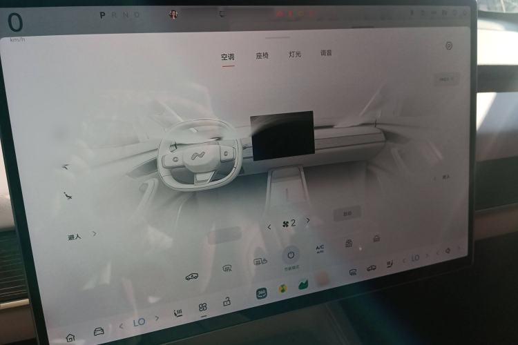 Used ONVO L60 2024 60 kWh Rear-Drive Version Audio And AC Panel