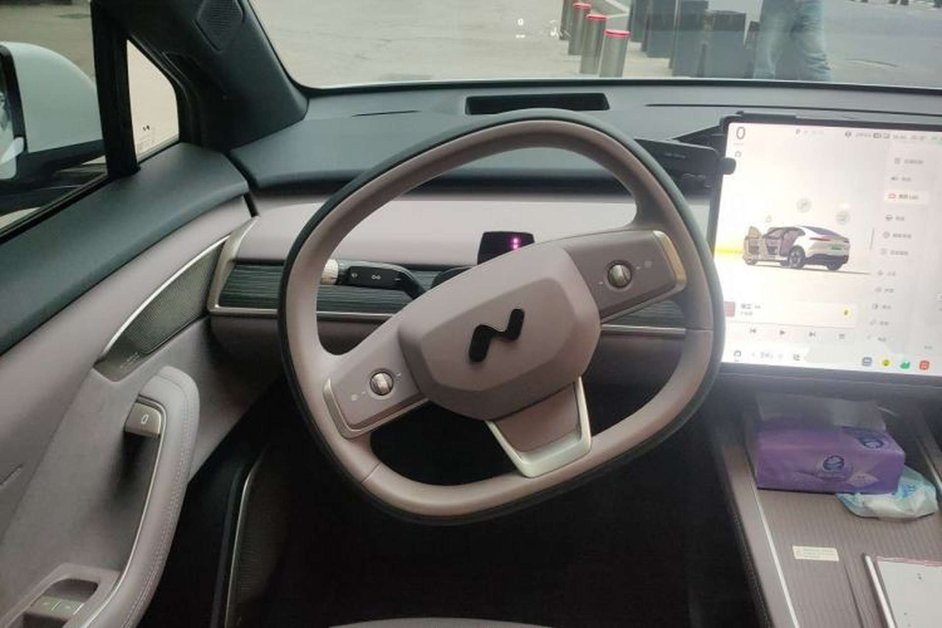 Used ONVO L60 2024 60 kWh Rear-Drive Version Steering Wheel