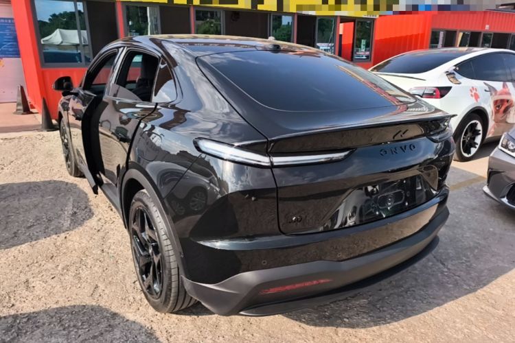 Used ONVO L60 2025 Model, 60kWh Black Knight Special Edition Rear Left 45 Deg
