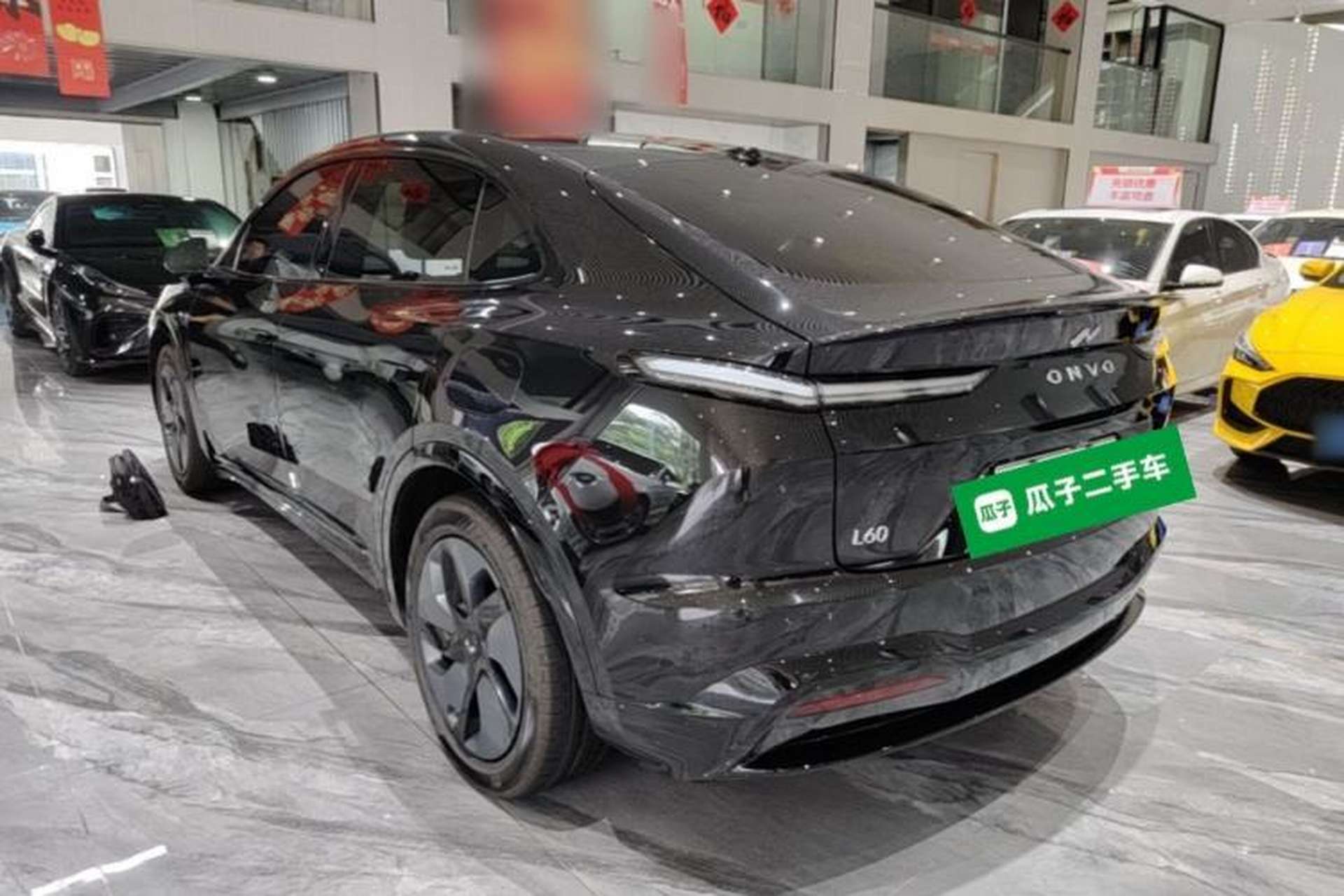 Used ONVO L60 2025 Model—60 kWh Rear-Wheel-Drive Version Rear Left 45 Deg