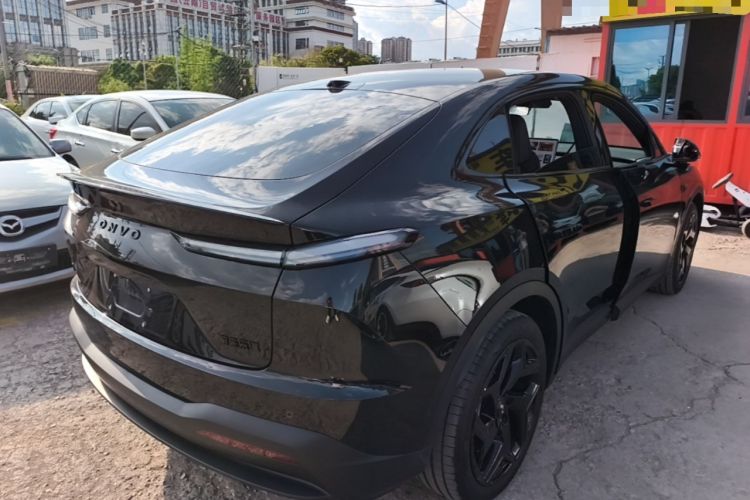 Used ONVO L60 2025 Model, 60kWh Black Knight Special Edition Rear Right 45 Deg