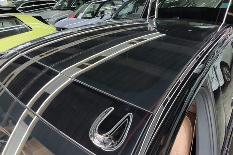 Used ONVO L60 2025 Model—60 kWh All-Wheel-Drive Version Roof