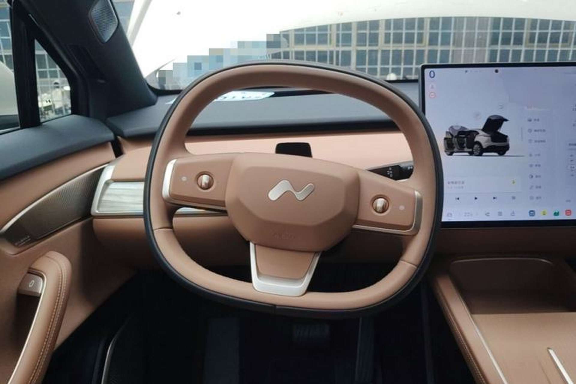 Used ONVO L60 2025 Model—60 kWh All-Wheel-Drive Version Steering Wheel