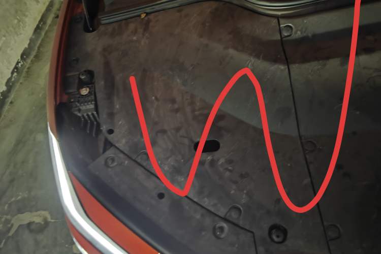 Used ONVO L60 2025 Model—60 kWh Rear-Wheel-Drive Version Engine Bay Right