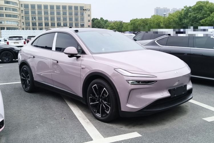 Used ONVO L60 2025 Model, 60kWh Violet Limited Edition Front Right 45 Deg