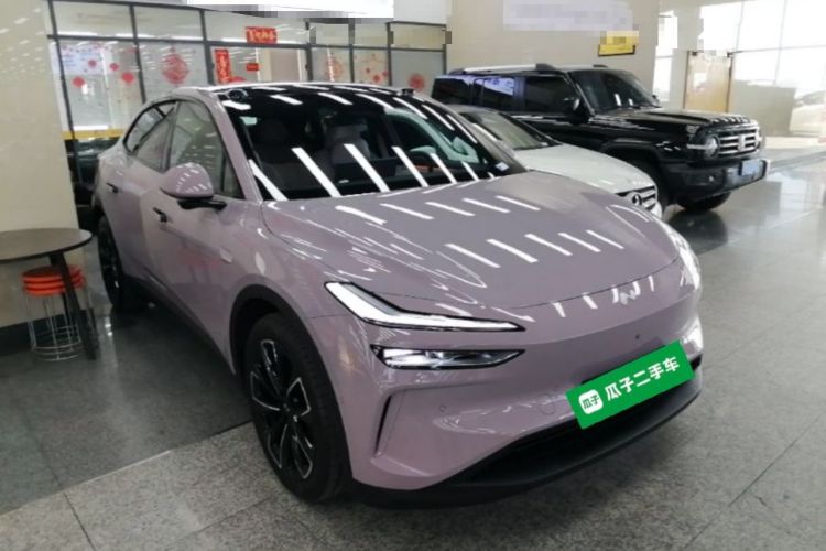 Used ONVO L60 2025 Model, 60kWh Violet Limited Edition Front Right 45 Deg