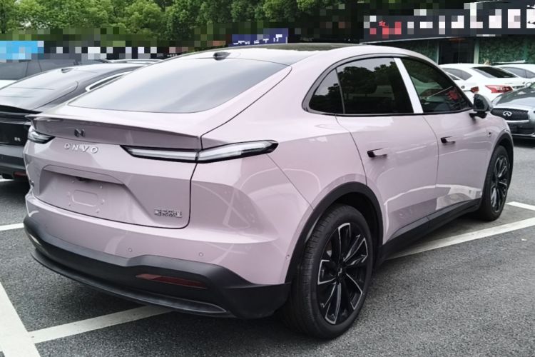 Used ONVO L60 2025 Model, 60kWh Violet Limited Edition Rear Right 45 Deg
