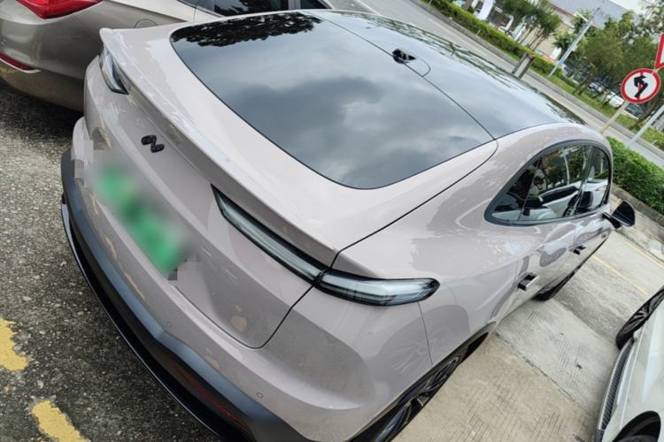 Used ONVO L60 2025 Model—60 kWh All-Wheel-Drive Version Rear Right 45 Deg