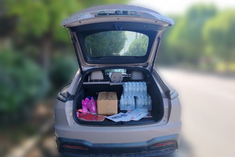 Used ONVO L60 2025 Model—60 kWh Rear-Wheel-Drive Version Trunk