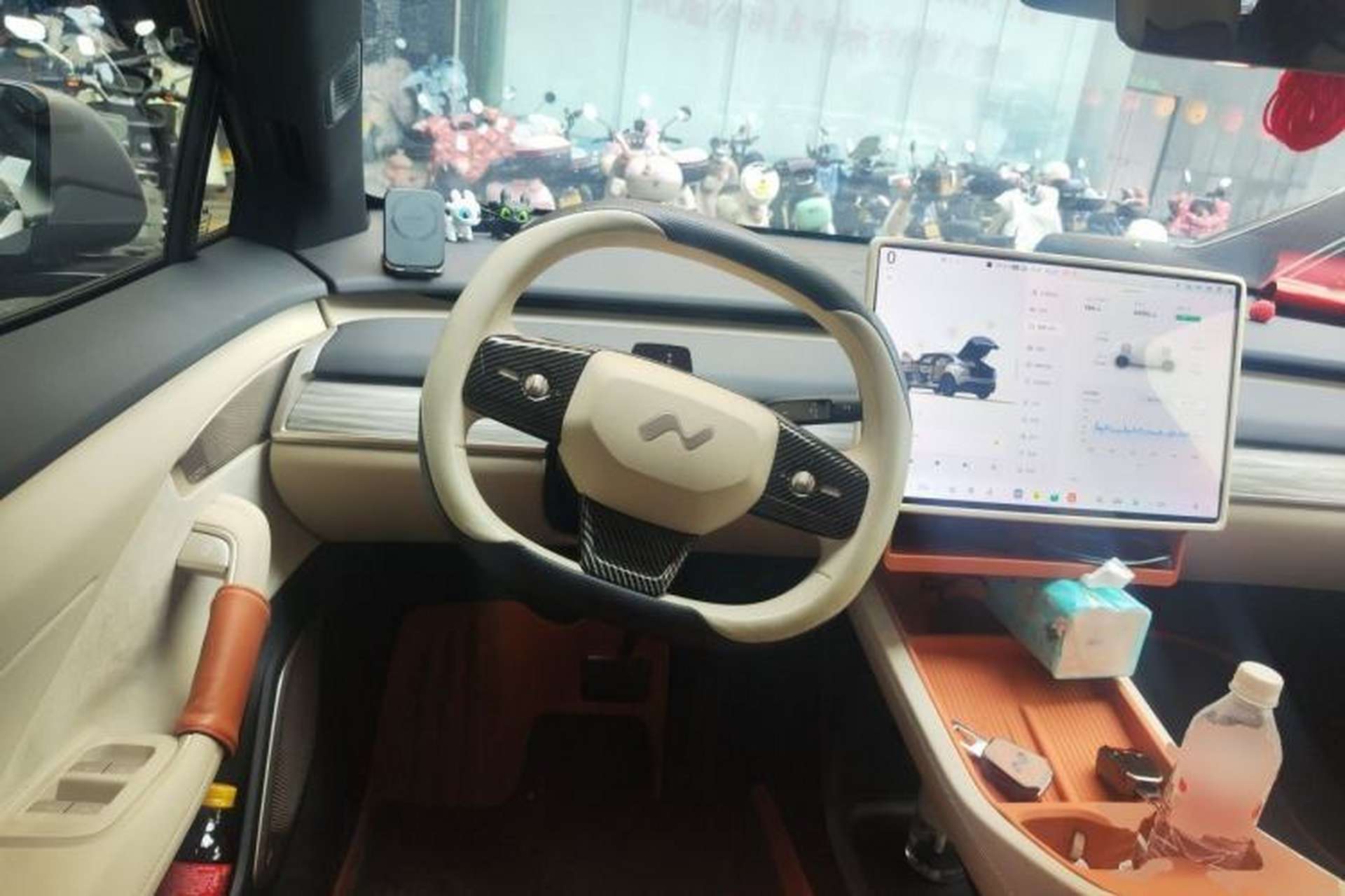 Used ONVO L60 2025 Model—60 kWh Rear-Wheel-Drive Version Steering Wheel