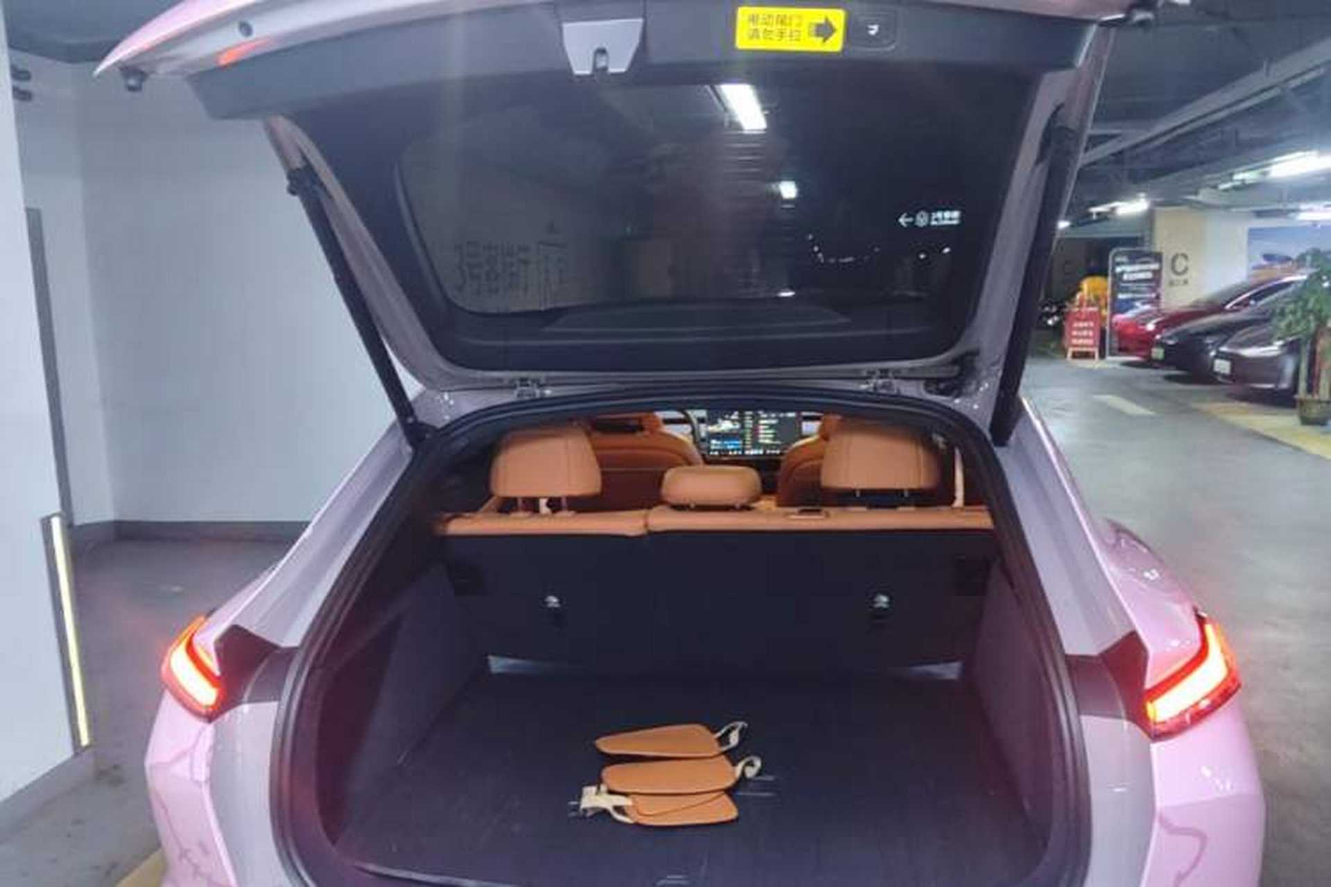 Used ONVO L60 2025 Model—60 kWh Rear-Wheel-Drive Version Trunk