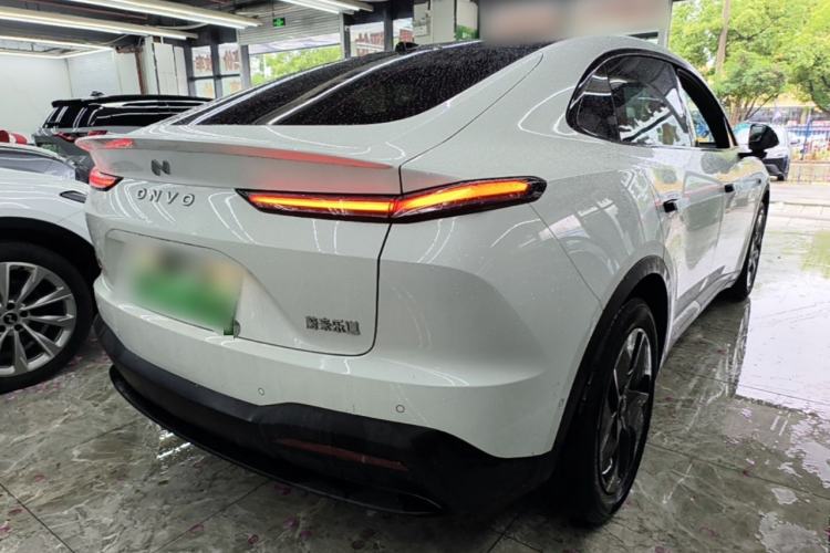 Used ONVO L60 2025 Model—60 kWh All-Wheel-Drive Version Rear Right 45 Deg