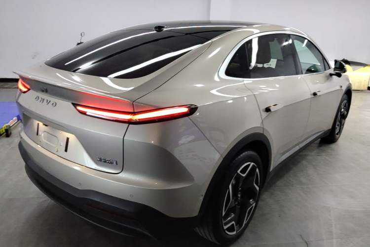 Used ONVO L60 2025 Model—60 kWh All-Wheel-Drive Version Rear Right 45 Deg