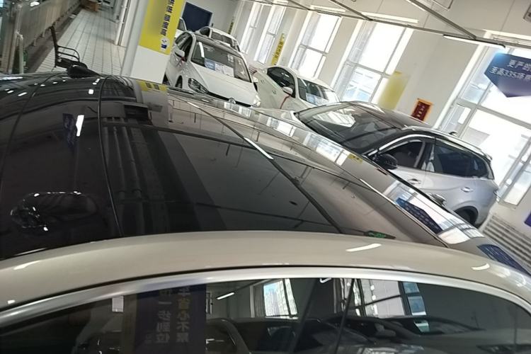 Used ONVO L60 2025 Model—60 kWh All-Wheel-Drive Version Roof