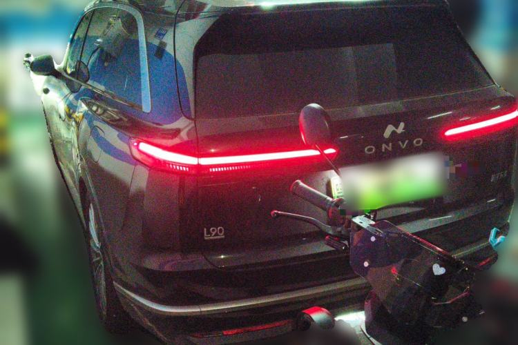 Used ONVO Luxeed L90 2025 Model—Max Six-Seater Version Rear Left 45 Deg