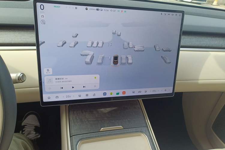 Used ONVO Luxeed L90 2025 Model—Ultra Six-Seater Version Audio And AC Panel