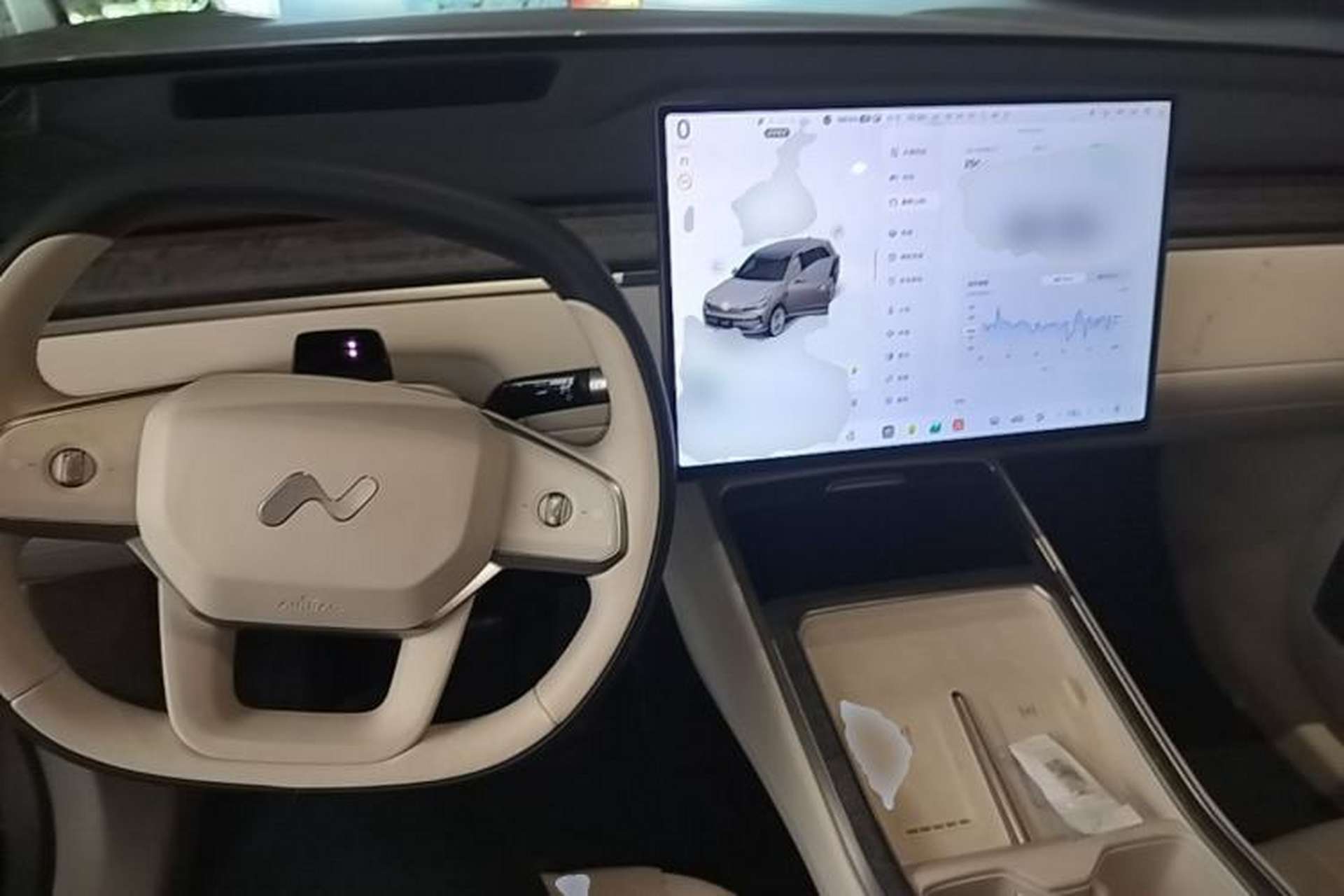 Used ONVO Luxeed L90 2025 Model—Max Six-Seater Version Center Console