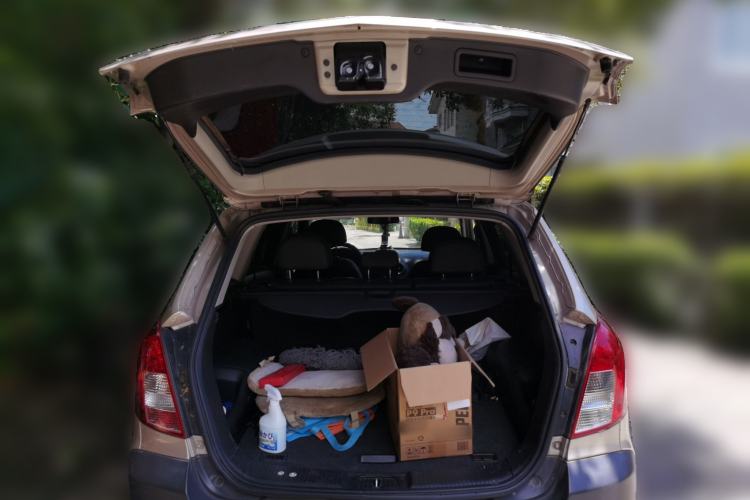 Used Opel Antara 2012 2.4L Two-Wheel-Drive Comfort Edition Trunk