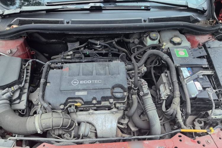 Used Opel Astra 2014 1.4T GTC Sport Model Engine Bay