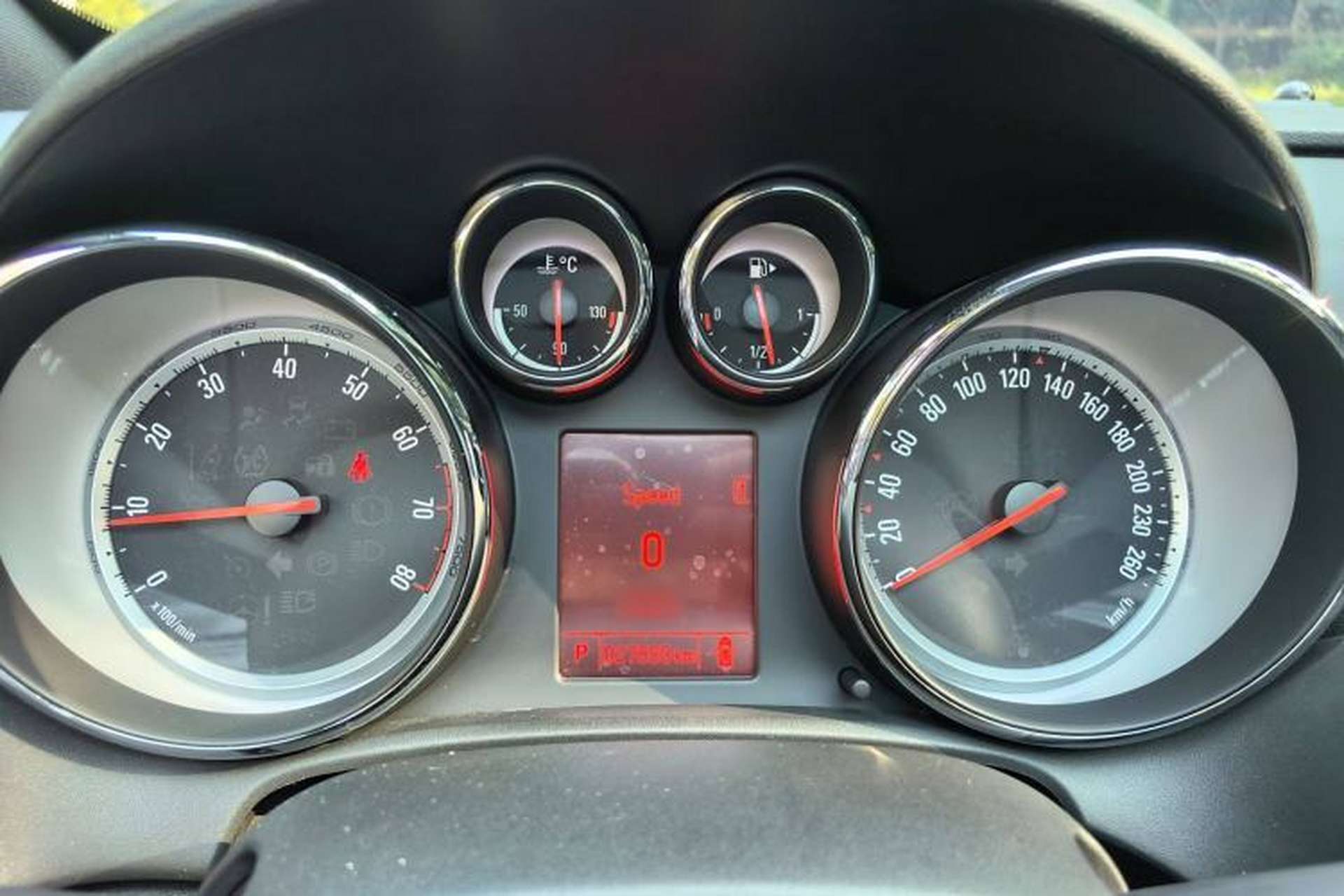 Used Opel Astra 2014 1.4T GTC Sport Model Instrument Cluster
