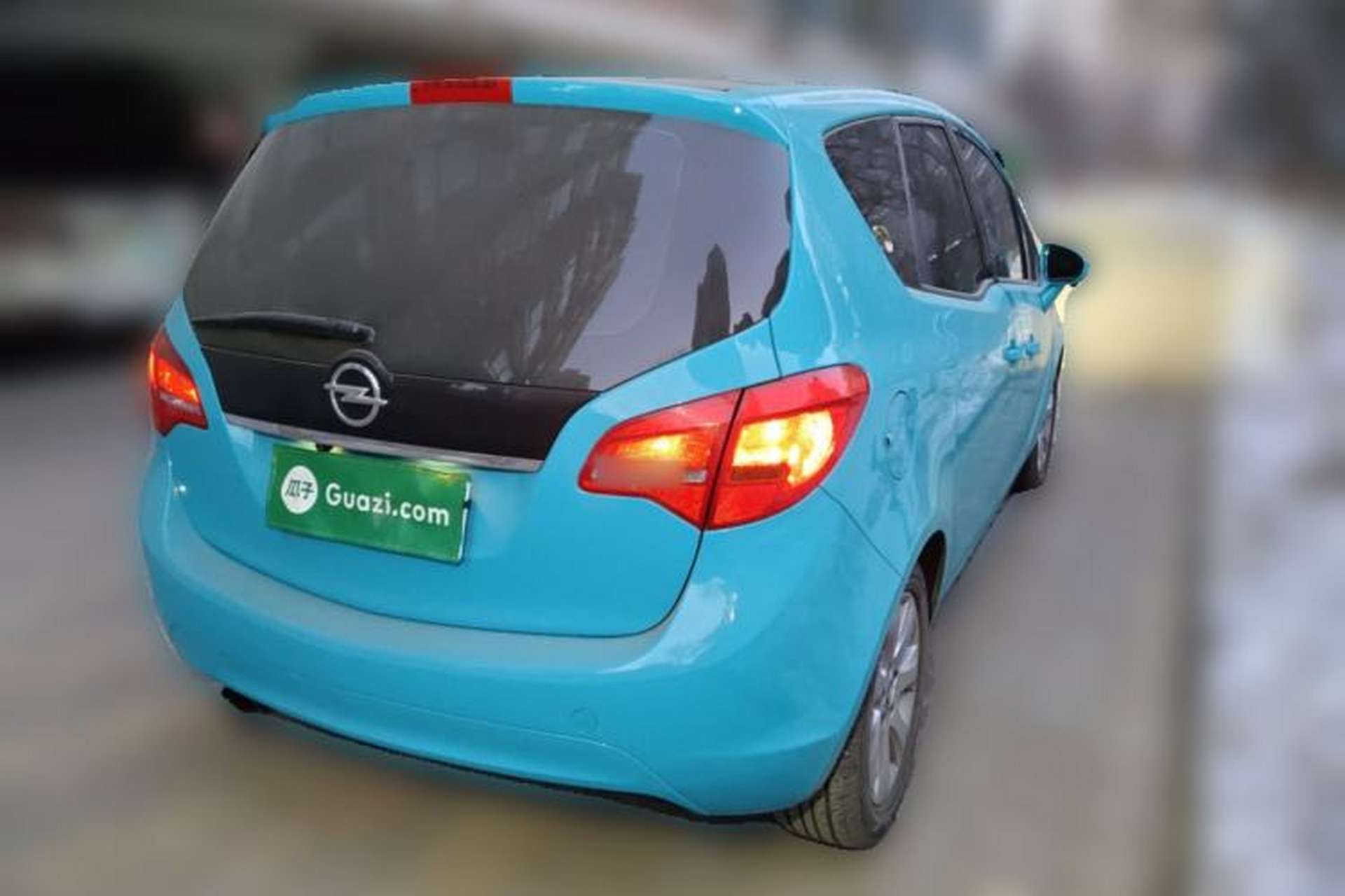 Used Opel Meriva 2013 1.4T Luxury Model Rear Right 45 Deg