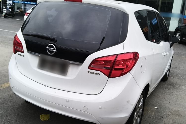 Used Opel Meriva 2013 1.4T Comfort Model Rear Right 45 Deg
