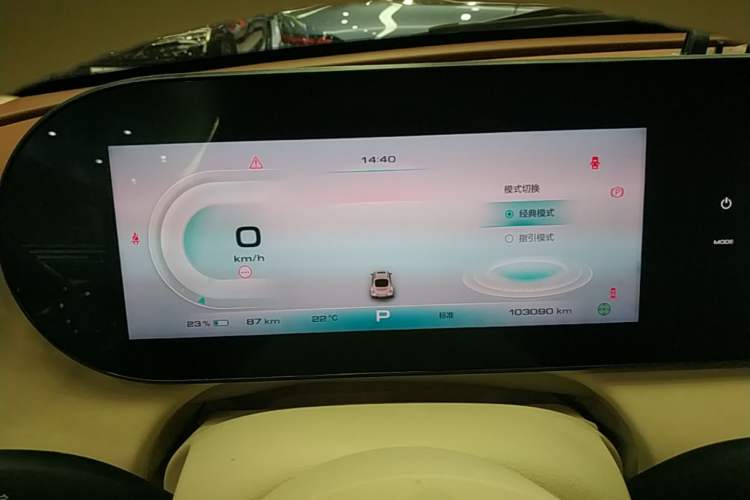 Used ORA Ballet Cat 2022 401 km Alice Edition Instrument Cluster
