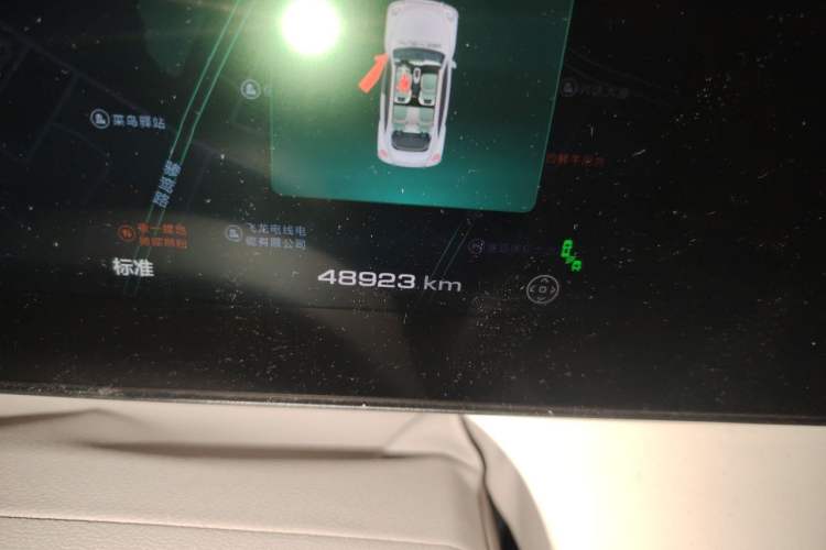 Used ORA Ballet Cat 2022 500km Sleeping Beauty Edition Odometer Close Up