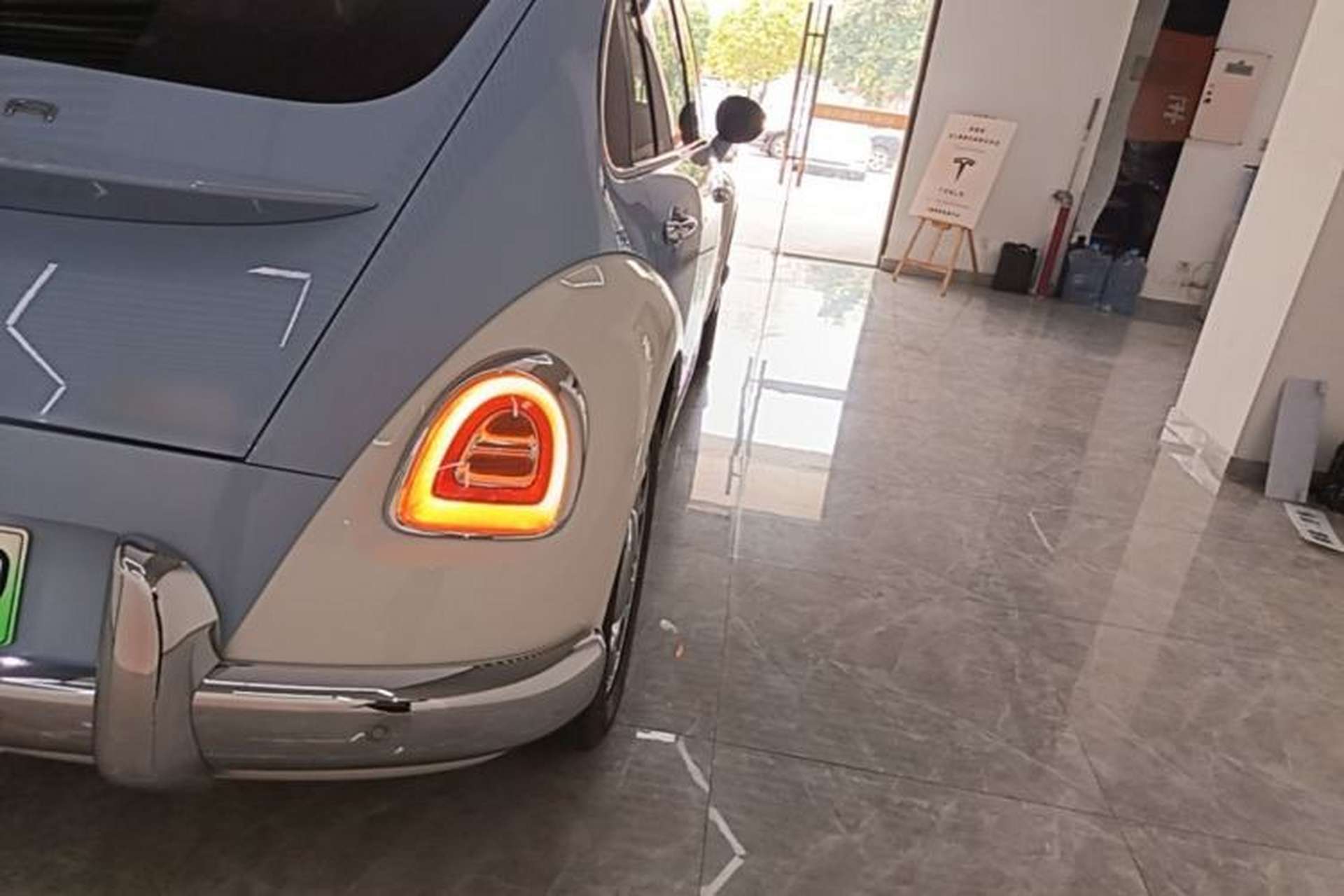 Used ORA Ballet Cat 2022 500km Sleeping Beauty Edition Right Rear Taillight