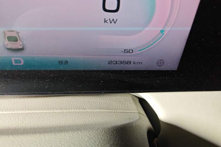 Used ORA Ballet Cat 2022 401 km Nutcracker Edition Odometer Close Up