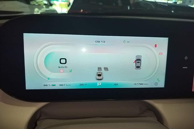 Used ORA Ballet Cat 2022 401 km Nutcracker Edition Instrument Cluster