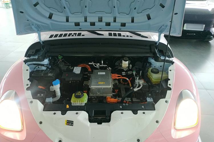 Used ORA Ballet Cat 2022 500 km Swan Lake Edition Engine Bay