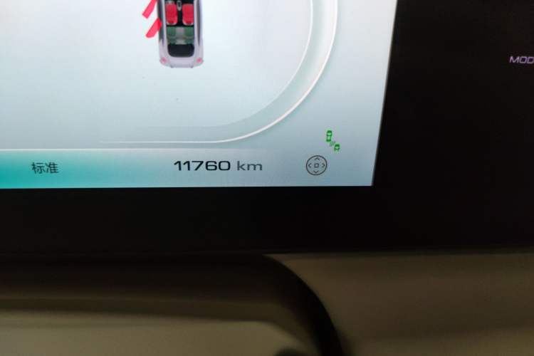Used ORA Ballet Cat 2022 401 km Nutcracker Edition Odometer Close Up