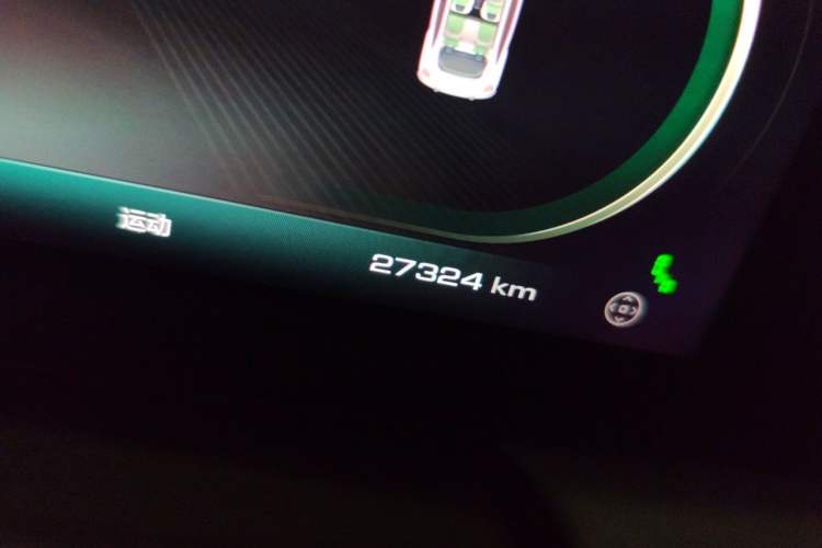 Used ORA Ballet Cat 2022 401 km Nutcracker Edition Odometer Close Up
