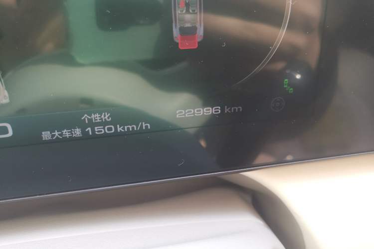 Used ORA Ballet Cat 2022 500 km Swan Lake Edition Odometer Close Up