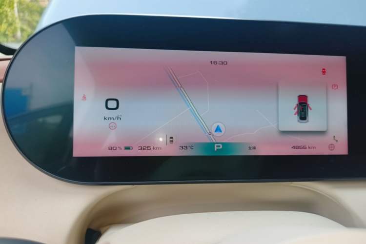 Used ORA Ballet Cat 2023 401 km Luxury Version Instrument Cluster