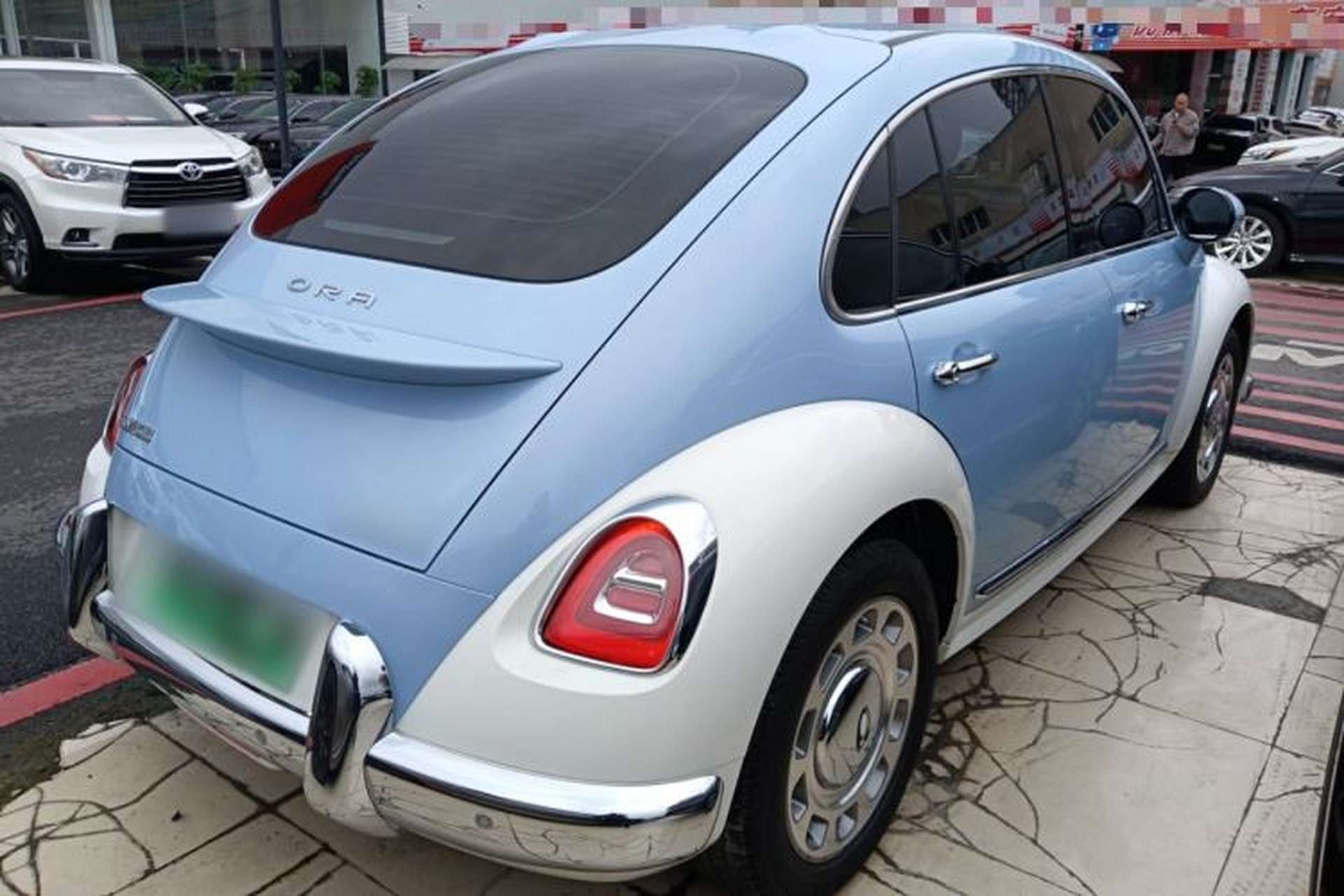 Used ORA Ballet Cat 2023 401 km Luxury Version Rear Right 45 Deg