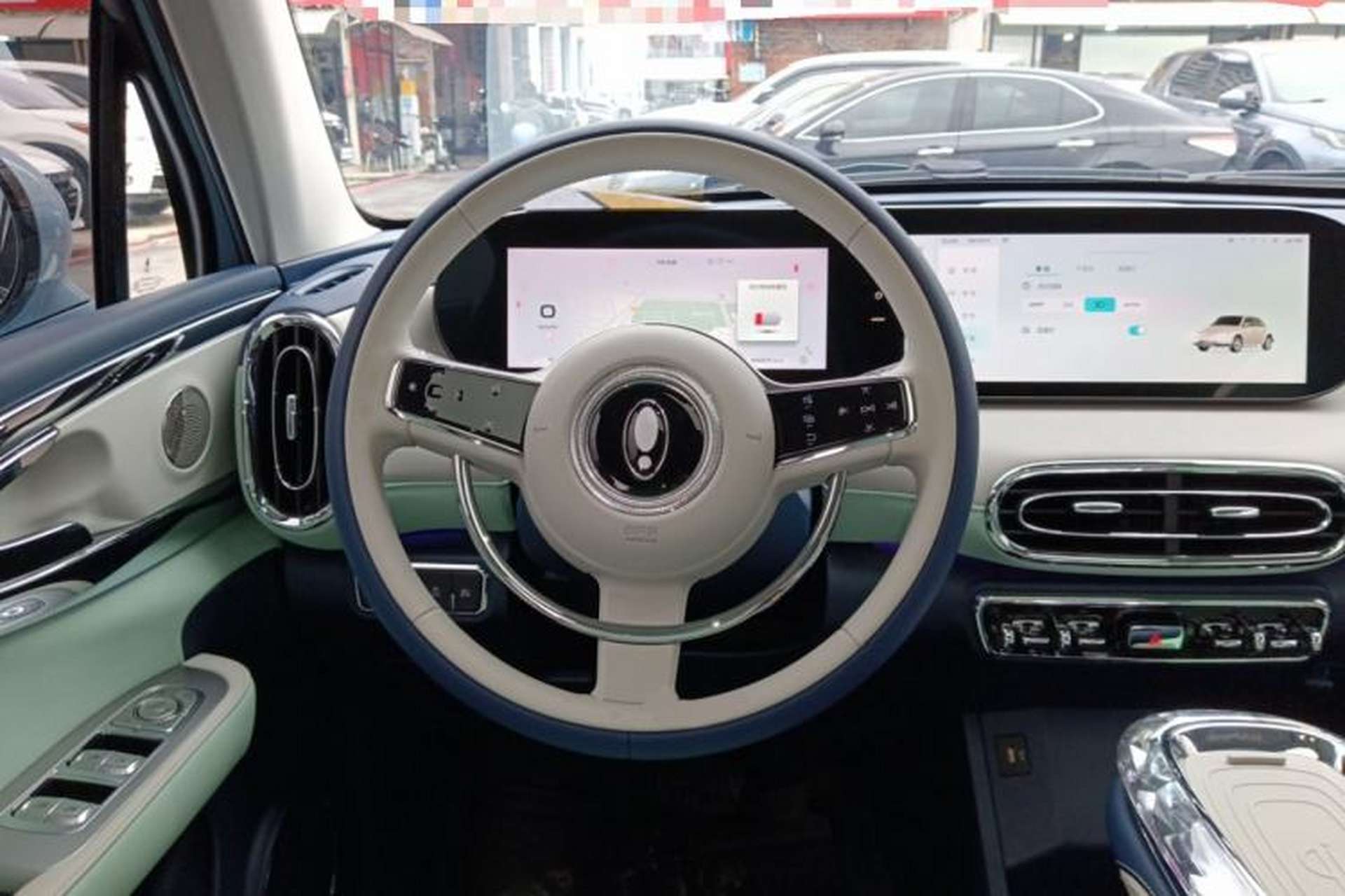 Used ORA Ballet Cat 2023 401 km Luxury Version Steering Wheel