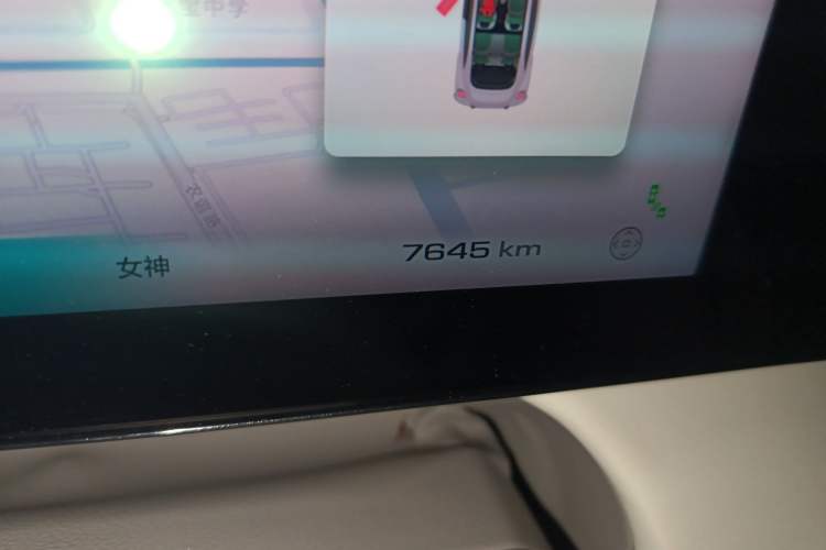 Used ORA Ballet Cat 2023 401 km Luxury Version Odometer Close Up