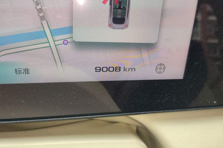 Used ORA Ballet Cat 2023 401 km Luxury Version Odometer Close Up