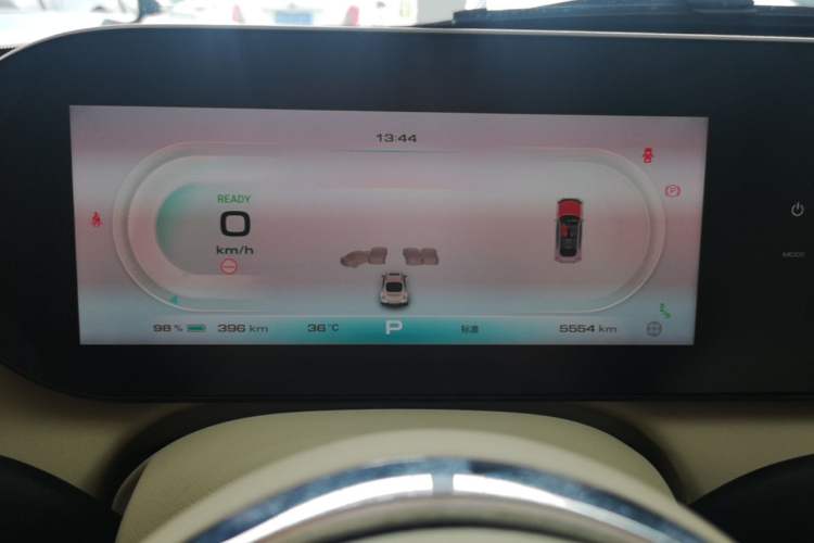 Used ORA Ballet Cat 2023 401 km Luxury Version Instrument Cluster