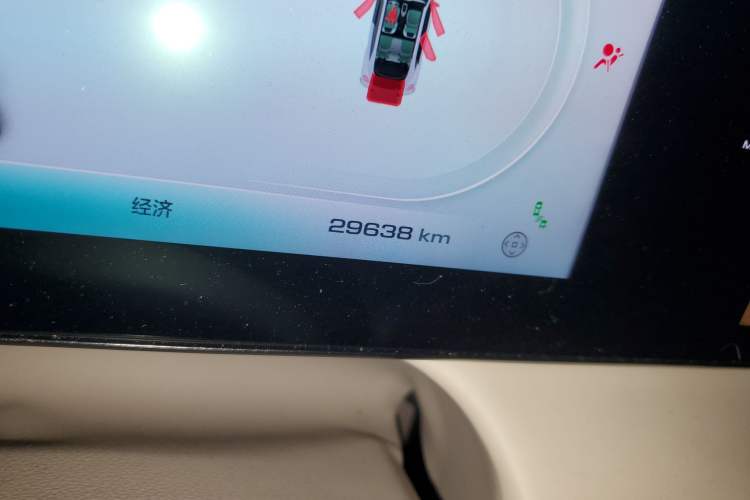 Used ORA Ballet Cat 2023 500 km Luxury Version Odometer Close Up