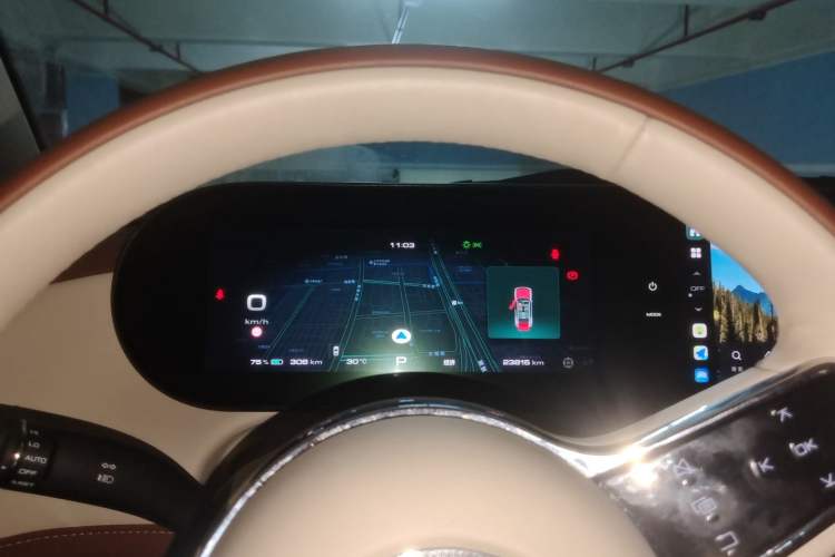 Used ORA Ballet Cat 2023 401 km Luxury Version Instrument Cluster