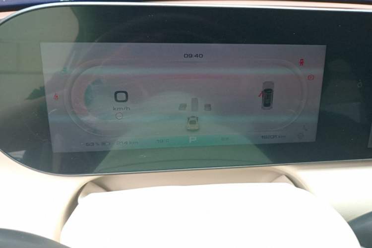 Used ORA Ballet Cat 2023 401 km Luxury Version Instrument Cluster
