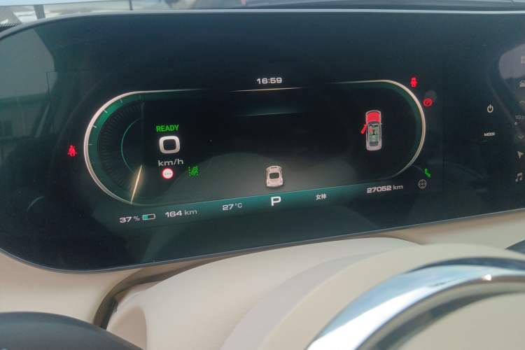 Used ORA Ballet Cat 2023 401 km Luxury Version Instrument Cluster