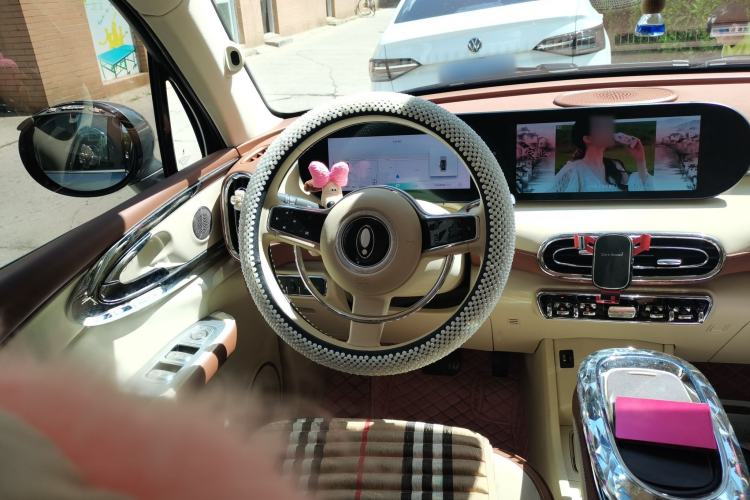 Used ORA Ballet Cat 2023 401 km Luxury Version Steering Wheel