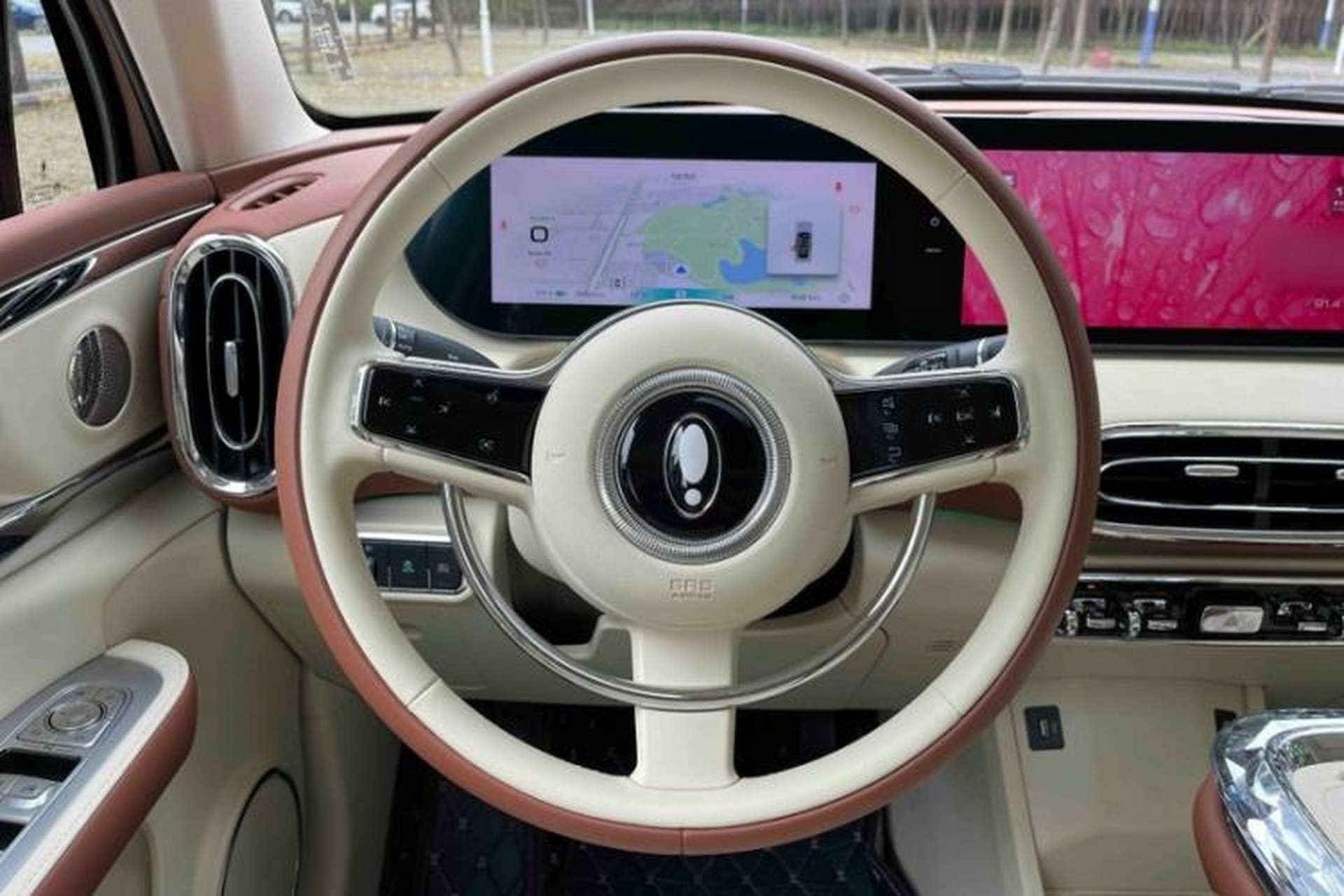 Used ORA Ballet Cat 2023 401 km Luxury Version Steering Wheel