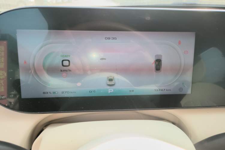 Used ORA Ballet Cat 2023 401 km Luxury Version Instrument Cluster