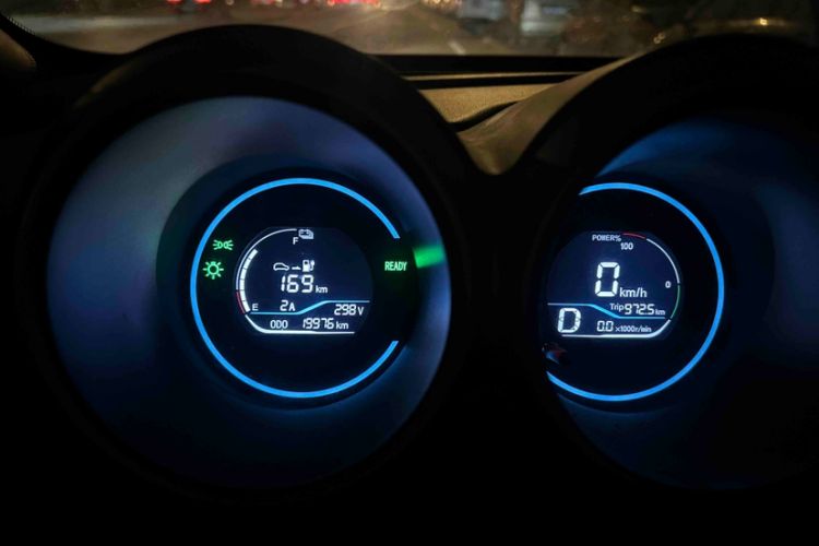 Used ORA Black Cat 2019 301km Standard Edition Odometer Close Up