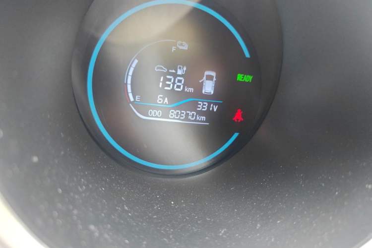 Used ORA Black Cat 2019 351 km Family Edition Odometer Close Up